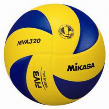 Mikasa Hallenvolleyball MVA 320 – 5‑Ball, Mehrfarbig