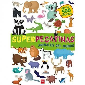 Animales del mundo. Superpegatinas