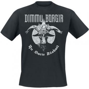 T-Shirt Dimmu Borgir In Sorte Diaboli