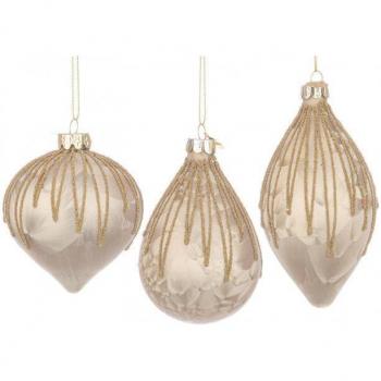 Set de Pendientes Champagne IPERBRIKO 12x