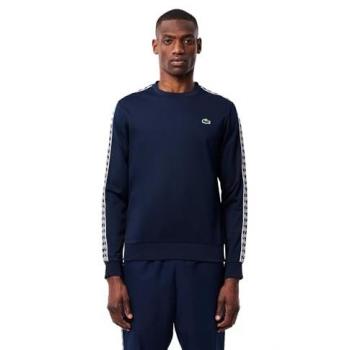 Sudadera Lacoste Tenis Interlock Ripstop azul marino