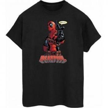 Hey You Deadpool – Maglia uomo a maniche lunghe in tessuto naturale