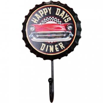 Vintage Iron Beer Cover Hook