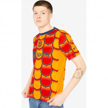 Men's Nike FC Barcelona Gold Celebration Pre-Match Top 2024