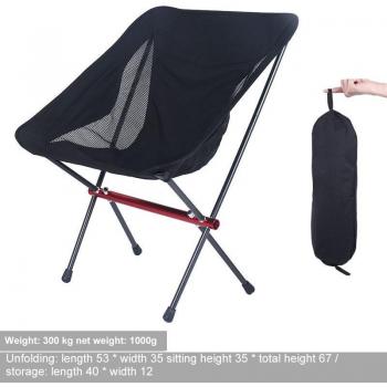 Chaise de Camping Lunaire 330lbs