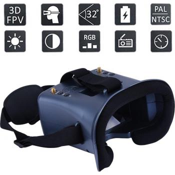 LS-008D 5.8G FPV Goggles for RC Models with 2000mAh Battery