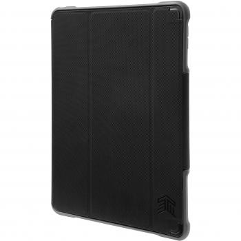 STM 9.7-Inch iPad Dux Leather‑Finish Case – Black
