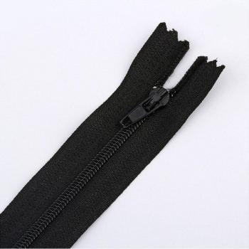 20cm Mixed Nylon Zippers 10 Pcs Black White
