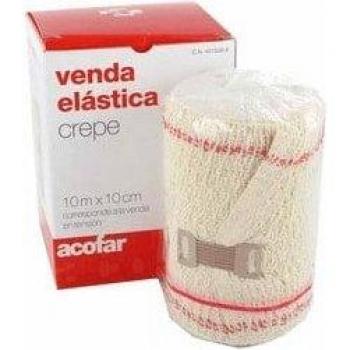 Acofar Bandage Crépe Élastique 10cmx10m