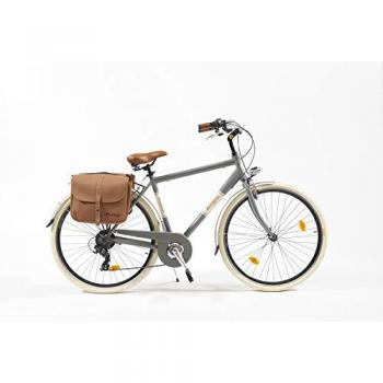 Via Veneto Cityfahrrad 28 Zoll 605 Aluminium Man Grau