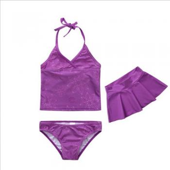 Ropa de baño de tres piezas para niñas Wishere