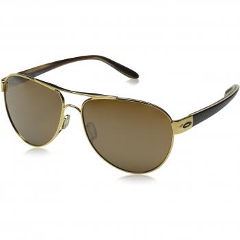 Oakley Damen Disclosure 411002 58 Sonnenbrille, Gold (Tungsteniridium)