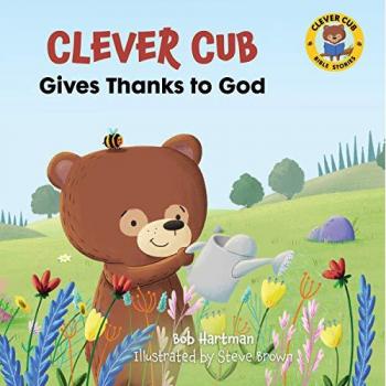 Clever Cub Gives Thanks to God