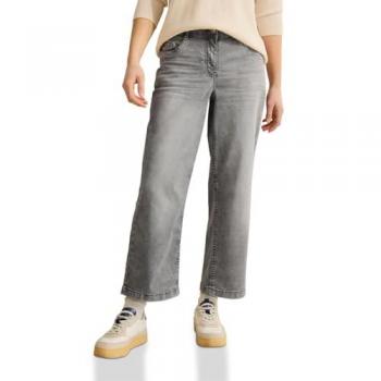 Cecil Damen Jeans – Grau – 38/28/25/30/31/36/34/26/29/27/33/32 – Weite Passform
