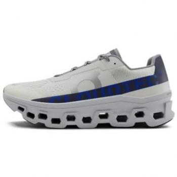 On Running Cloudmonster 44.5 Men's Beige Running Shoe
