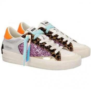 K8 CRIME LONDON Bottine femme cuir imprimé animal 38
