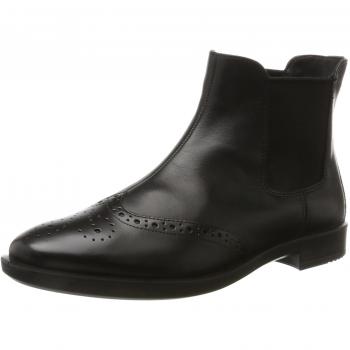 ECCO Damen Shape M 15 Chelsea Boots, Schwarz (Black/Black), 42 EU