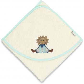 Sterntaler Kapuzenbadetuch Leo, 100 x 100 cm