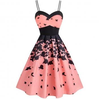 Tonval 50S Rosa: Doble Correa y Flare Retro