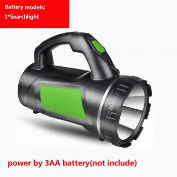 Linterna potente 280W, luz de trabajo recargable por USB, foco LED para acampar