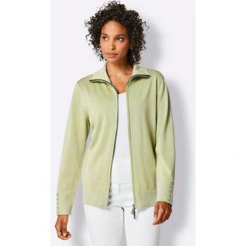 Feinstrickjacke in Grün von CREATION L
