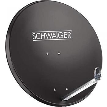 Schwaiger SPI998.1 Aluminium SAT-Spiegel, (Durchmesser 75 cm)