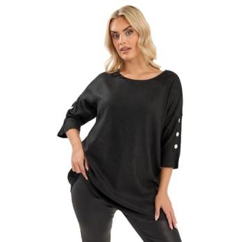 ComfortFit Ribbed Top (Women) – Black, 18