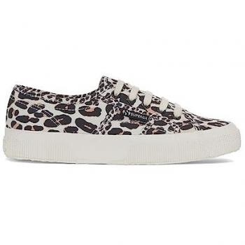 Superga Women's 2750 Light Leopard Print Training Shoe (Light Beige, Size 7.5 in US & UK, 41.5 in EU)