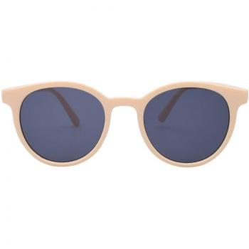 Gafas de sol anti-UV para mujer diseño retro color té con leche