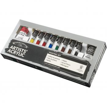 Winsor & Newton Premium Aquarell-Set – 8 x 20 ml