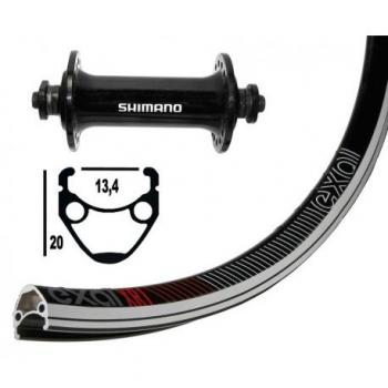 Winora Exal XR-1 SH Tiagra QR Nera 700C Ruota Anteriore