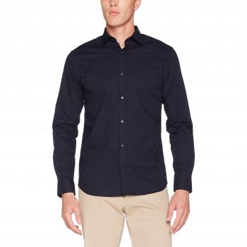 JACK & JONES PREMIUM Jprjenson Camisa L/s Noos, Hombre, Azul (Navy Blazer Slim Fit), XX-Large