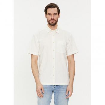 Männliches Hemd Selected Homme 16088352 Weiß Locker‑Passform