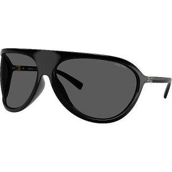 Miu Miu MUA01S 1AB5S0 75mm Schwarze Damen Sonnenbrillen