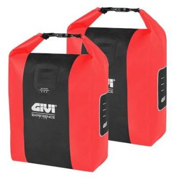 Borse Bici Posteriori Impermeabili Givi Junter 14 Litri Rosse