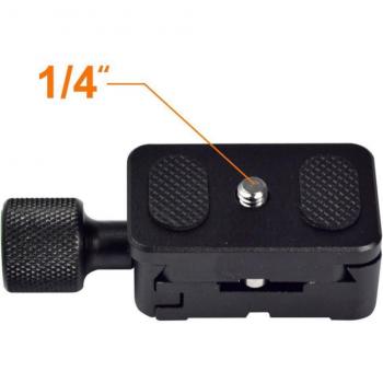 Adaptador de Cabeza Trípode Aluminio