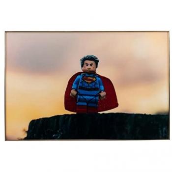 Cuadro Cristal Foil Superheroe 120x3,6x80 Cm