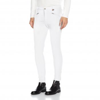 White HKM Men’s Classic Riding Breeches – Size EU 46 (UK 32 / US 32)
