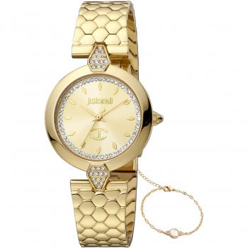 Just Cavalli Glam Chic Jc1l194m0055 Uhr für Frauen