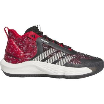 Adidas Adizero Select Core Black/Scarlet Off‑White Basketball Shoe