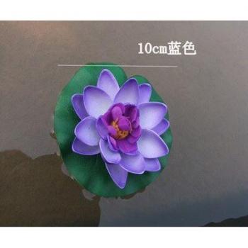 Kunstblume Wasserlilie 10cm in 7 Farben