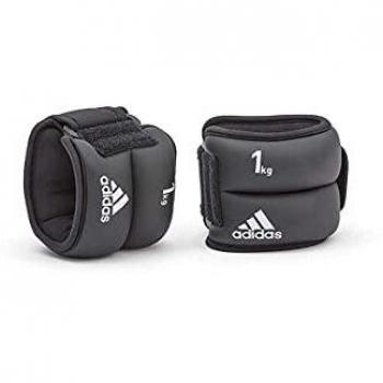 Bodytex-Gewichtsmanschetten adidas schwarz – 2×1 kg