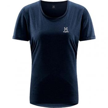 Camiseta Haglöfs Ridge Hike azul noche mujer