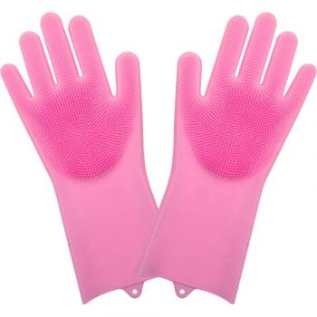 Éponges à gants en silicone lavable