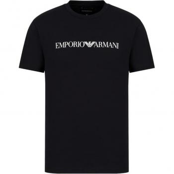 T-shirt logo Emporio Armani bleu 8N1TN5 hommes
