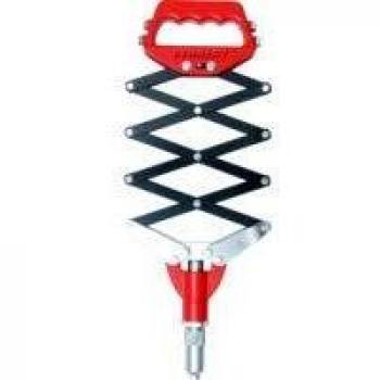 Lazy Tong Riveting Device