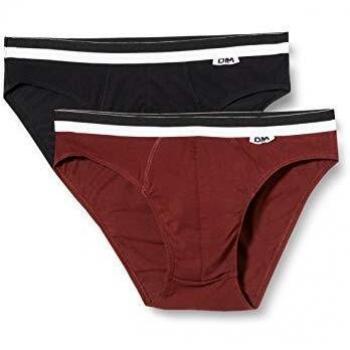 Unno DIM Basic Algodón Elástico Combinaison Homme, Marron