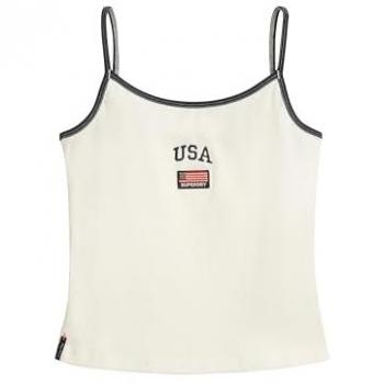 Superdry Debardeur Athletic Essential Colore Off White Taglia M
