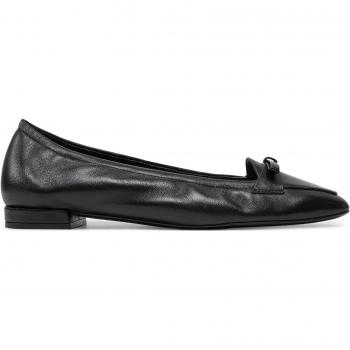 Stuart Weitzman Tully Loafer Ballerinas Schwarz
