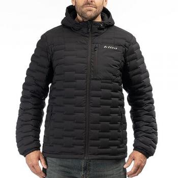 KLIM Boulder Stretch Down Jacket con Capucha Negra